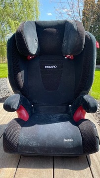 FOTELIK SAMOCHODOWY RECARO Monza czarny ISOFIX