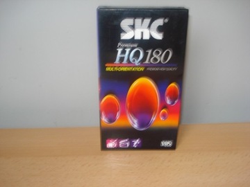 kaseta video VHS SKC HQ 180 folia