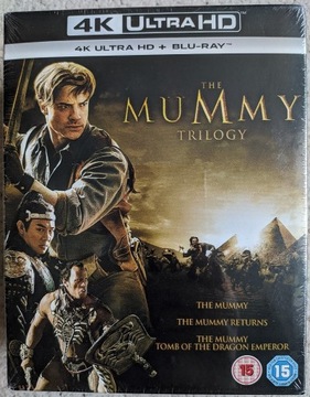 Mumia - Trylogia [4K UHD Blu-Ray][folia][PL]