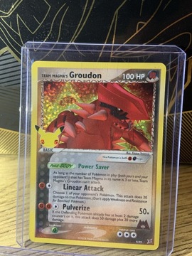 Team magma’s GROUDON celebration