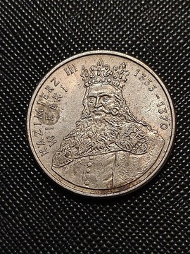 100 złotych 1987 Kazimierz Wielki prl stara moneta Polska wykopki monet