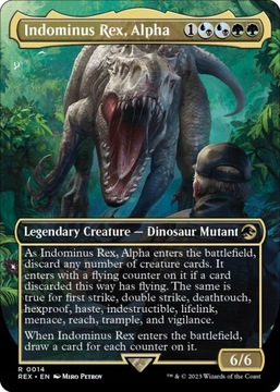 Karta Magic: the Gathering - Indominus Rex, Alpha