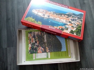 Puzzle 4000 Dubrovnik castorland KOMPLET