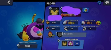 18.Konto Brawl Stars 9k | 35 Postaci | 20 Skinów