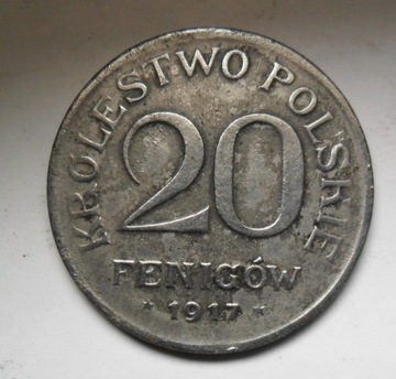 20 fenigów 1917 