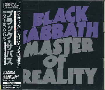 CD Black Sabbath - Master Of Reality (Japan 1996)