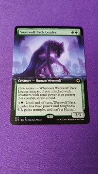 Karta MTG: Werewolf Pack Leader Extended