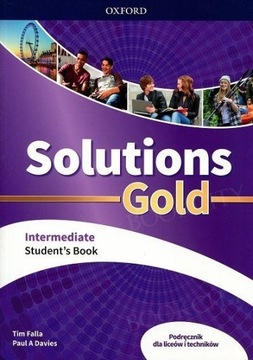 Solutions Gold Intermediate - Podręcznik