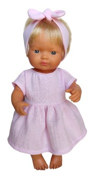 Ubranko dla lalki Miniland 38cm.