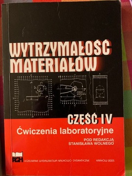 Wytrzymałość materiałów część IV S.Wolny