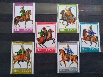 Znaczki Węgry 1978 konie