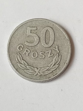 Moneta 50 groszy 1957 r.
