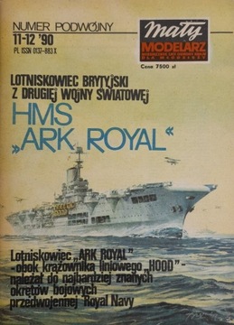 Mały Modelarz 11-12/90 Lotniskowiec HMS ARK ROYAL