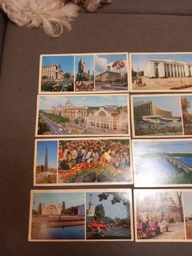 Kartki pocztowe Kijów Ukraina lata 70te