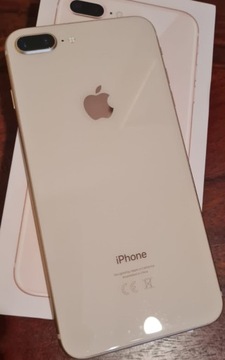 Iphone 8+ 64GB STAN IDEALNY, ROSE GOLD, GRATISY