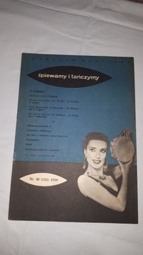 Śpiewamy i tańczymy -głos i fortepian-20(122) 1959