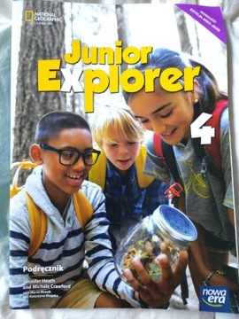 Junior Explorer 4 - podręcznik j.ang. Nowa Era