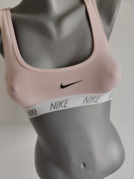 top firmy Nike r 36 S pudrowy róż Dri Fit sportowy