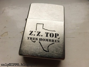  Super Zippo ZZ Top Tres Hombres Texas Grawer