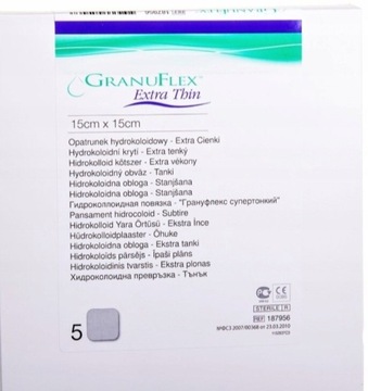 Granuflex Extra Thin opatrunek 15x15 cm 1op.