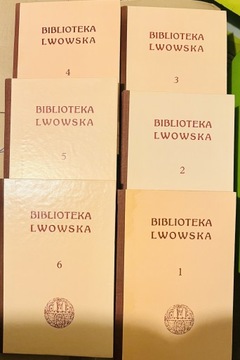 Biblioteka Lwowska 1-6 stan idealny .