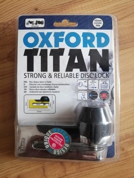 DISC LOCK OXFORD TITAN