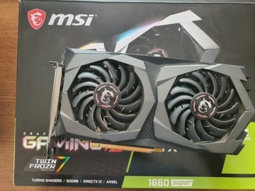  MSI GeForce GTX 1660 SUPER Gaming X 6GB GDDR6