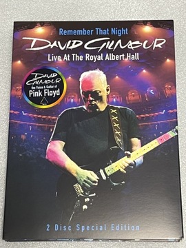 David Gilmour Remember That Night 2xDVD