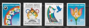 Cypr, Mi: CY 820-824, 1994 rok, seria