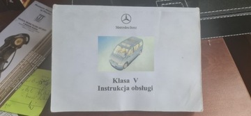 Mercedes V-klasa - instrukcja obsługi po polsku