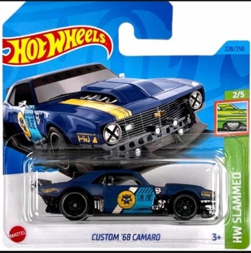 Samochodzik Hot Wheels CUSTOM '68 CAMARO