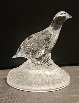 Ładna szklana figurka Ptak