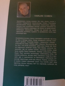 Książka Harlan Coben ,,W głebi lasu"