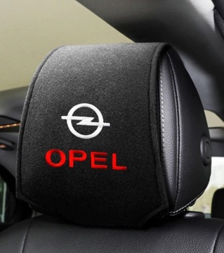 Opel zagłówek materiałowy z logiem