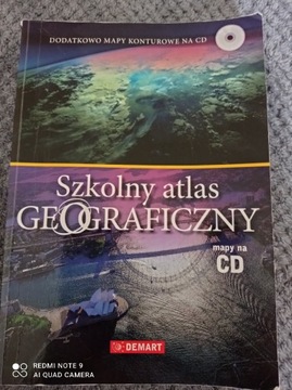 Szkolny atlas geograficzny demart 