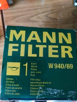 Filtr oleju Mann Filter