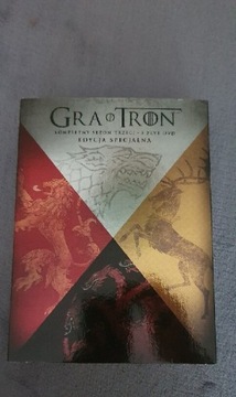 Gra o tron, 5 płyt dvd, sezon 3, edycja specjalna