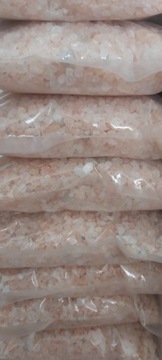 Różowa Sól kamienna Kłodawska 10kg (drobna 5mm)