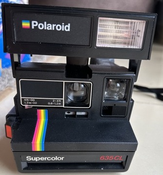 Polaroid 635CL + kasety