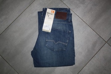 spodnie meskie jeans HUGO BOSS orange reg 32 / 36 