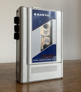 Walkman Sanyo - M-G7 - JAPAN - IDEALNY! - 100% Sprawny!