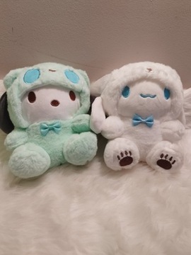 2 sztuki Pochacco Cinnamoroll Sanrio Cavalli 25 cm