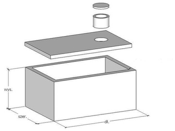 Szamba betonowe, zbiornik na deszczówkę, szambo
