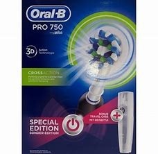 Szczoteczka Oral-B Pro 750, Black, 3D