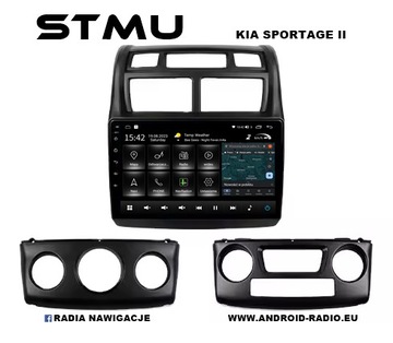 Radio android 9.1" KIA SPORTAGE II 04-10