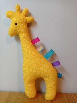 Zabawka maskotka handmade żyrafa