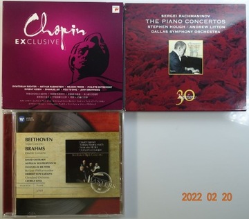 Chopin, Beethoven, Rachmaninov 5CD