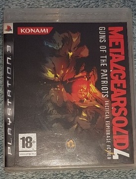 Metal Gear Solid 4 MGS4 ps3