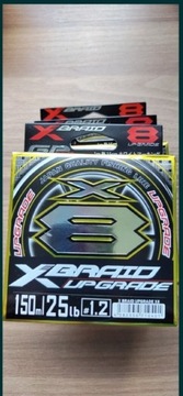 YGK X-Braid Upgrade PE X8 #1.2 25lb 150m