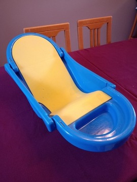 Leżaczek fotelik do kąpieli niemowląt 